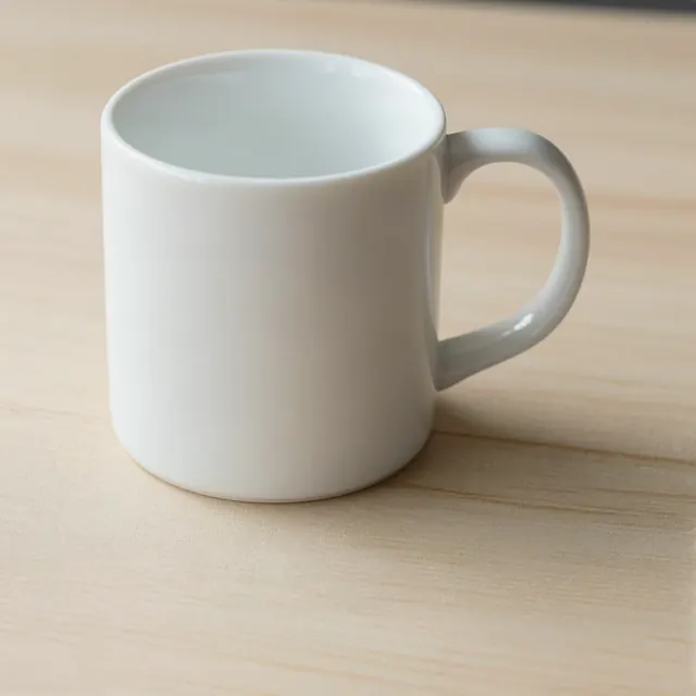 Jarro mug 350 ml de porcelana blanca